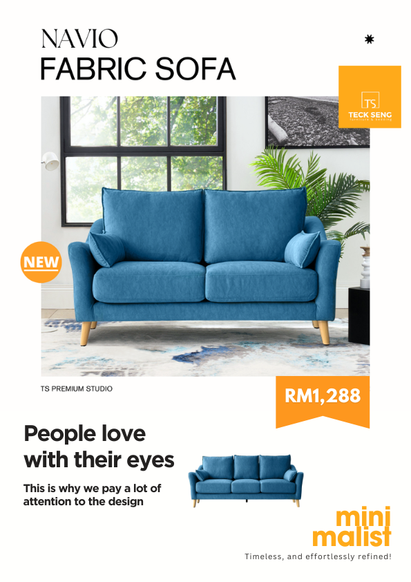 Navio Pet Friendly Fabric Sofa